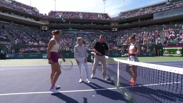 Indian Wells - Sabalenka écarte Sakkari et rallie la finale
