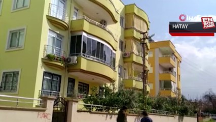 Uykusundan 'deprem oluyor' diyerek kalkan kadın ikinci kattan atladı