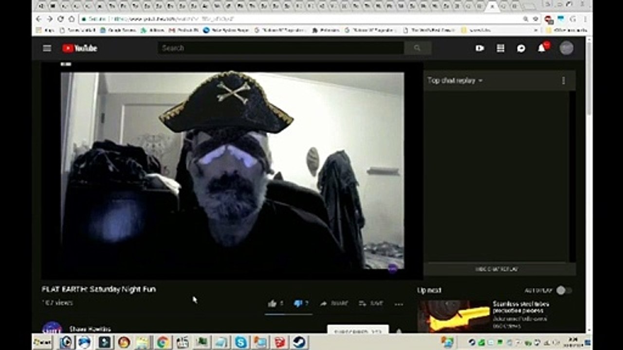 Shawn Scallywag Hawkins Scary Blind Pirate