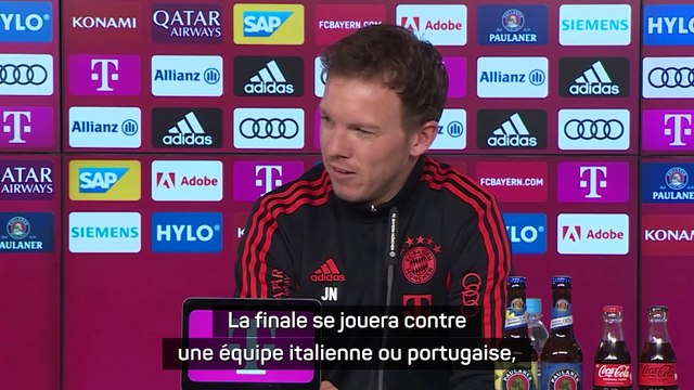 Julian Nagelsmann : Manchester City ? Un très bon tirage, un adversaire très difficile