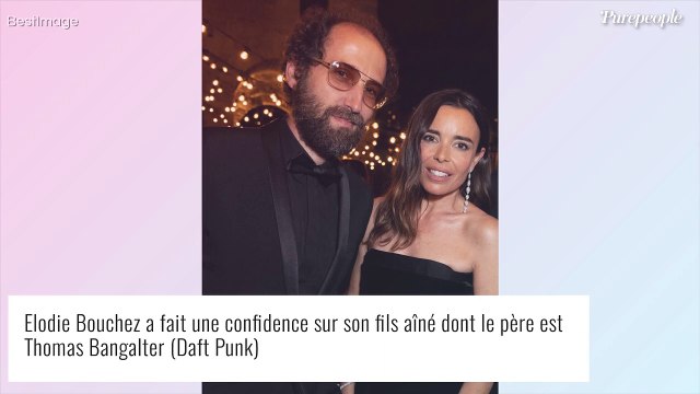 Elodie Bouchez et Thomas Bangalter (Daft Punk) parents de Tara-Jay, un jeune homme qui sait s'imposer à la maison