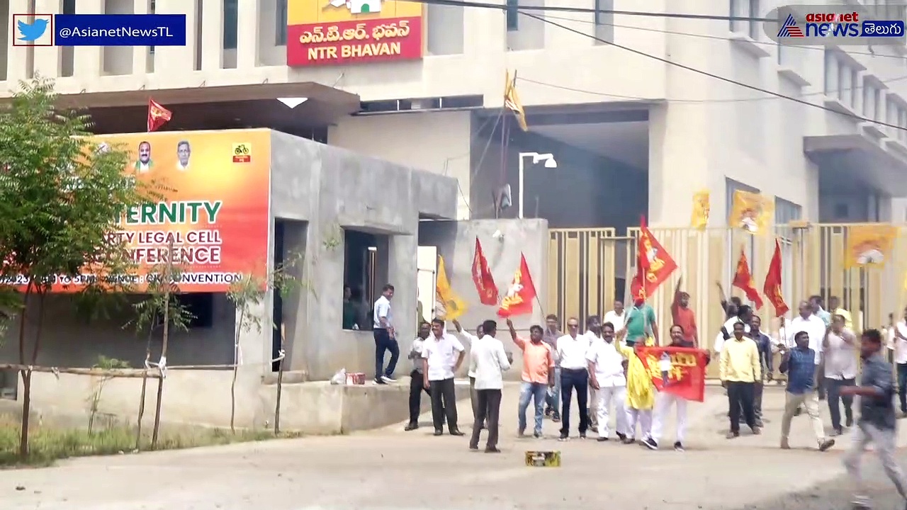  తెలుగుదేశం పార్టీ జాతీయ కార్యాలయంలో సంబరాలు