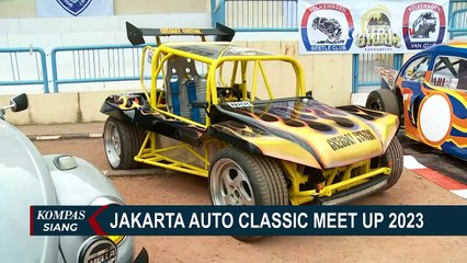 Jakarta Auto Classic Meet Up 2023 Digelar di Lapangan Banteng Jakarta Pusat