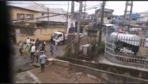 Thugs Seen Roaming About The Street In Lagos During Gubernatorial Election.