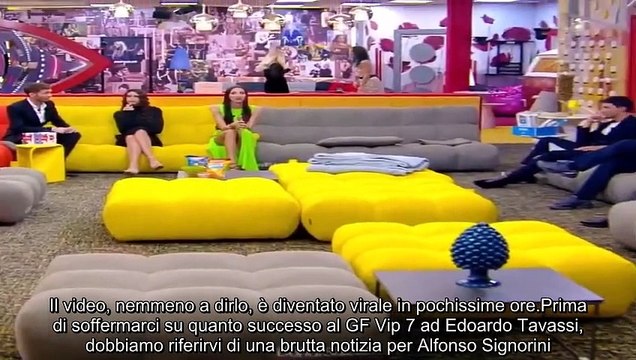 GF Vip 7, Edoardo Tavassi e il gesto clamoroso