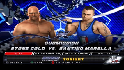 WWE SmackDown vs. Raw 2011 Stone Cold vs Santino Marella