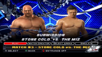WWE SmackDown vs. Raw 2011 Stone Cold vs The Miz