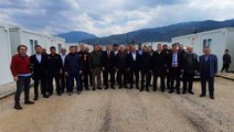 Gazetecilerden deprem bölgesi Osmaniye'ye geçmiş olsun ziyareti
