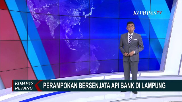 Begini Cerita Saksi Mata Saat Perampokan Bank di Bandar Lampung Terjadi!
