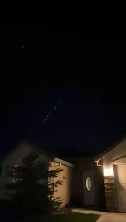 UFO California In Redding California, I saw really weird things in the sky. That looked like several shooting stars and went all the way through northwest to the southeast. I’m kind curious what they were and worrying about it because it seemed very