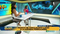 Santa Anita: huaico de Chaclacayo llegó a la avenida Ferrorcarril