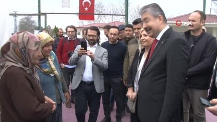 Gazeteciler, deprem bölgesi Osmaniye'de temaslarda bulundu