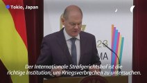 Scholz zu ISTGH-Anklage gegen Putin: „Niemand steht über dem Recht“