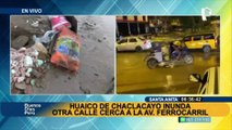 Santa Anita: huaico de Chaclacayo llegó a la avenida Ferrorcarril