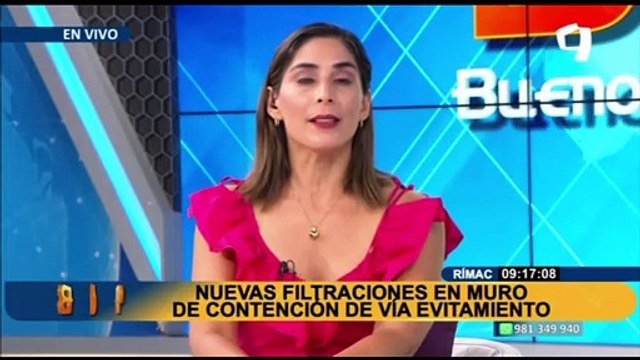 Lima Expresa se pronuncia por nuevas filtraciones en muro de contención en la vía Evitamiento