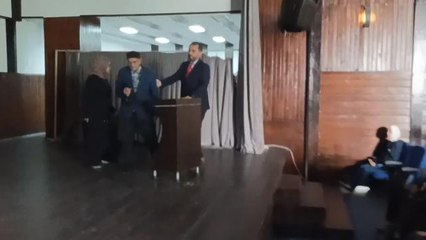 18 Mart Çanakkale Zaferi ve Şehitleri Anma Günü'nde Kendi Yazdığı Şiiri Okuyan 85 Yaşındaki İsmail Tuncer Ayakta Alkışlandı