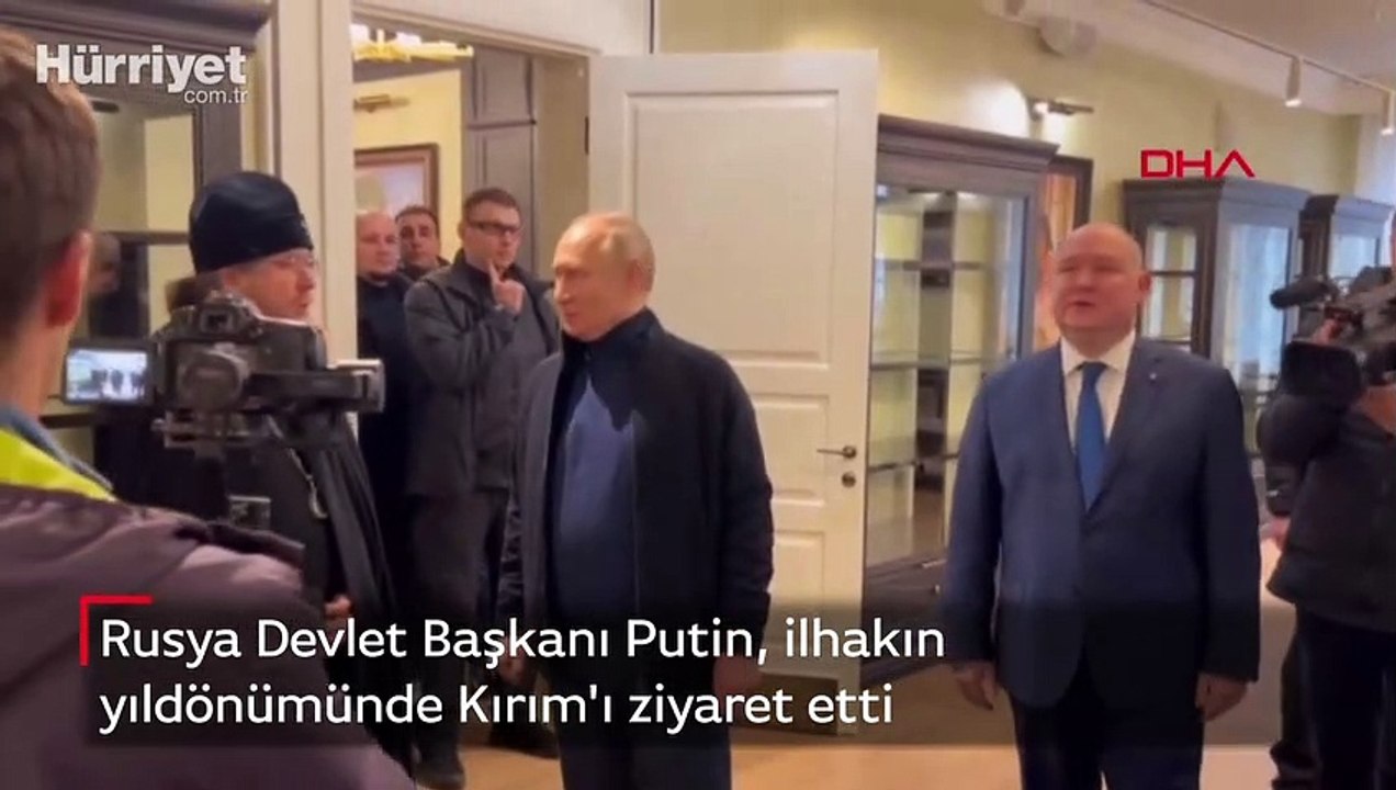 Rusya Devlet Başkanı Putin, ilhakın yıldönümünde Kırım'ı ziyaret etti
