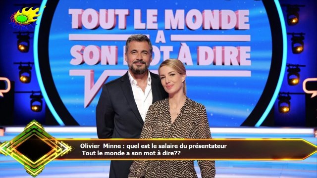Olivier Minne : quel est le salaire du présentateur Tout le monde a son mot à dire??
