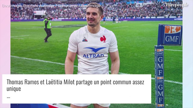 Thomas Ramos et Laëtitia Milot : La star du XV de France et l'actrice partagent un point commun, lequel ?