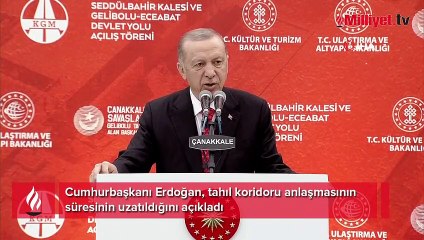 Çanakkale'de flaş 'Tahıl Koridoru Anlaşması' açıklaması