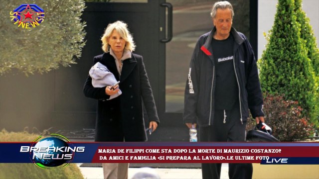Maria De Filippi come sta dopo la morte di Maurizio Costanzo? da amici e famiglia «si prepara al la