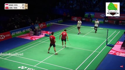 Mohammad Ahsan/Hendra Setiawan vs Liang Wei Keng/Wang Chang | SEMFINALS | ALL ENGLAND 2023