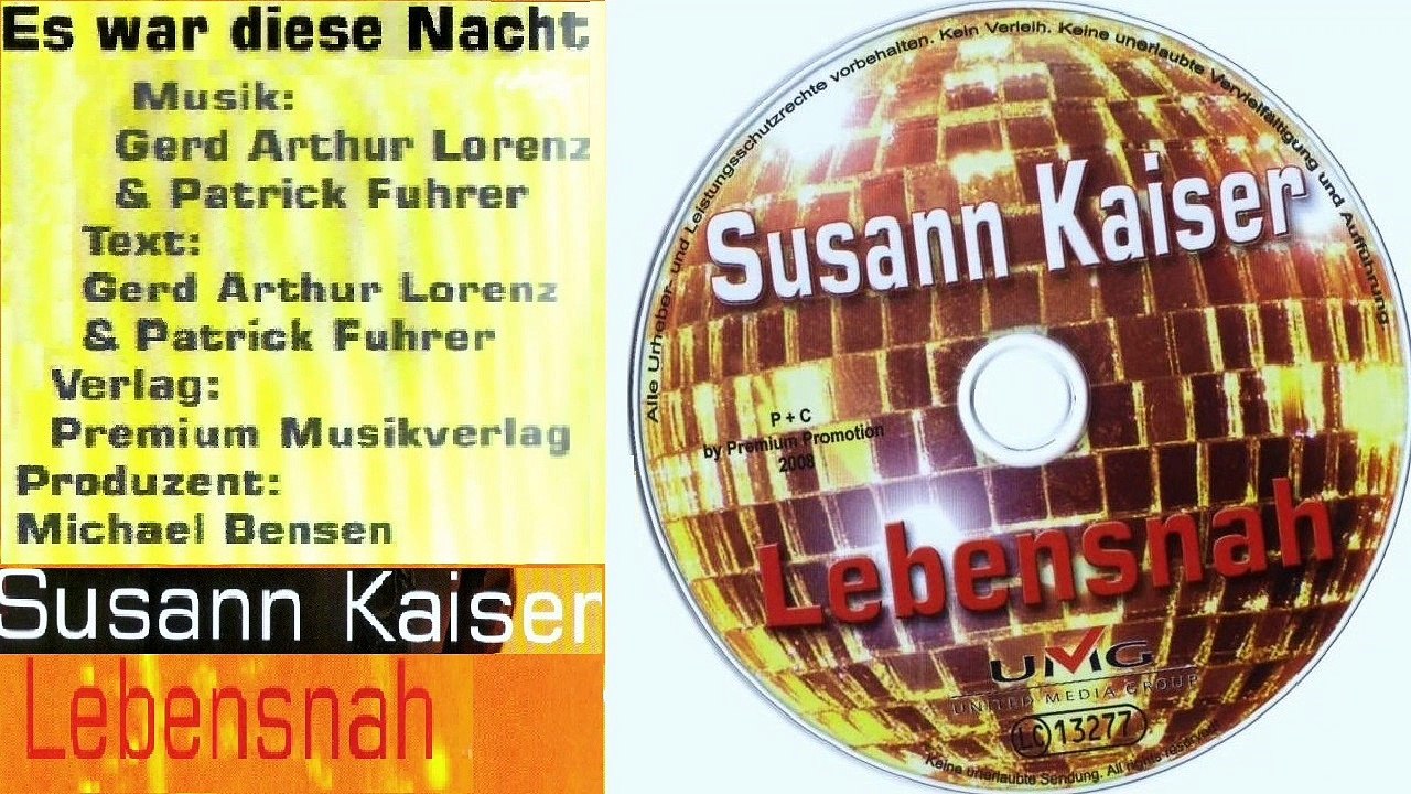 SUSANN KAISER — Es war diese Nacht