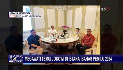 Bertemu Selama 3 Jam di Istana Merdeka, Jokowi dan Megawati Bahas Pemilu 2024