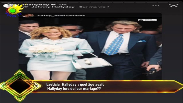 Laeticia Hallyday : quel âge avait Hallyday lors de leur mariage??