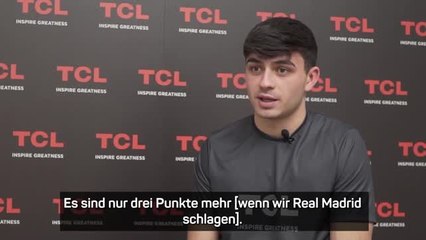 El Classico? Pedri: "Es sind nur drei Punkte"