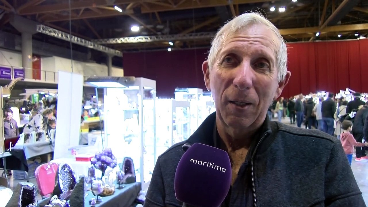 7ème salon Minéraux & Fossiles avec Jean-Yves Berthod