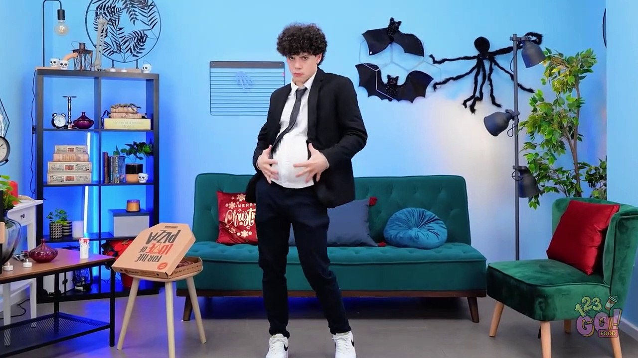 IF WEDNESDAY WAS A BOY  | He Is Pregnant! Funny Parenting Situations by 123 GO! FOOD