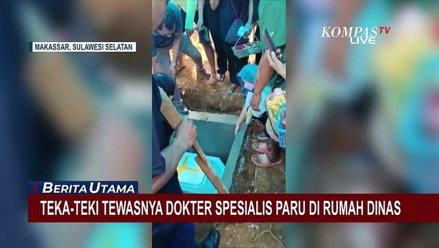 Teka-Teki Tewasnya Dokter Spesialis Paru di Rumah Dinas!