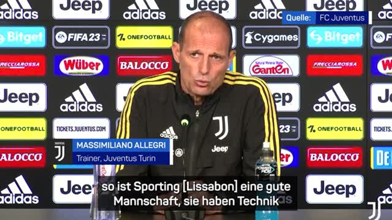 Allegri über CL-Los: '75%-Chance für das Finale'