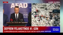 Cumhurbaşkanı Yardımcısı Fuat Oktay: Depremlerde can kaybı 49 bin 589