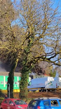 Fire at Savanna Rags, Mansfield