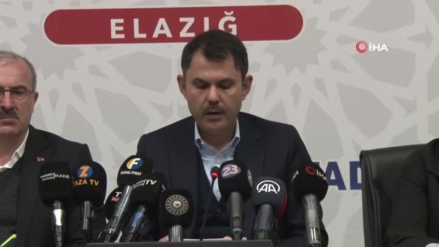 Bakan Kurum: 11 ilimizi yükselen Anadolu'nun yükselen şehirlerini inşallah hep birlikte inşa edeceğiz
