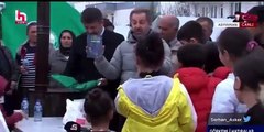 Halk Tv’den deprem bölgesinde Selahattin Demirtaş güzellemesi