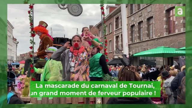 Succès de foule au carnaval de Tournai