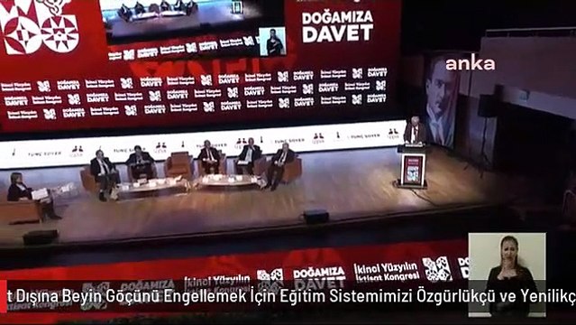 İkinci Yüzyılın İktisat Kongresi... Bülent Şahinalp: Ülkemizden Yurt Dışına Beyin Göçünü Engellemek İçin Eğitim Sistemimizi Özgürlükçü ve Yenilikçi...