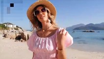 SAUKOLE Women Summer Dresses Bohemia Beach Sundress Mini Sleeveless Tank Tshirts Dress Casual Loose Fit with Pockets