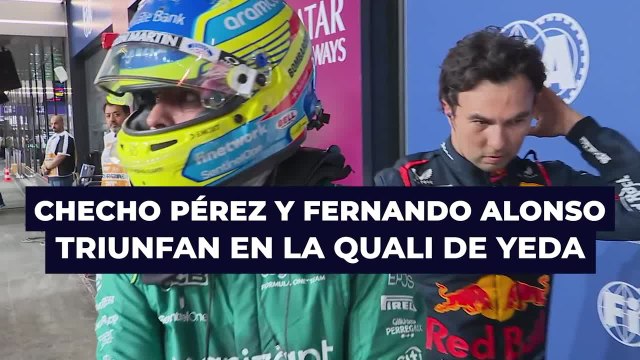 Checo Pérez y Fernando Alonso mandan en la clasificación de Yeda