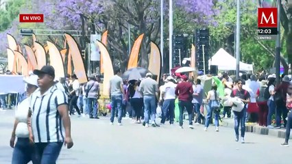 Comienza a llenarse el Centro Histórico de la CdMx por aniversario de la Expropiación Petrolera