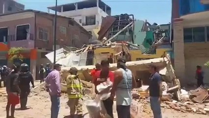 Dos terremotos sacuden Ecuador