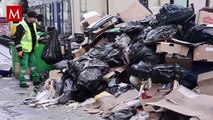 París suma más de 10 mil toneladas de basura en sus calles por protestas de recolectores