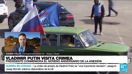 Informe desde Moscú: Putin visita en el noveno aniversario de la anexión de la península