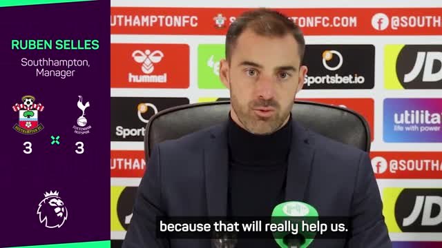 Privileged to be here and positive to solve Southampton's problems - Selles