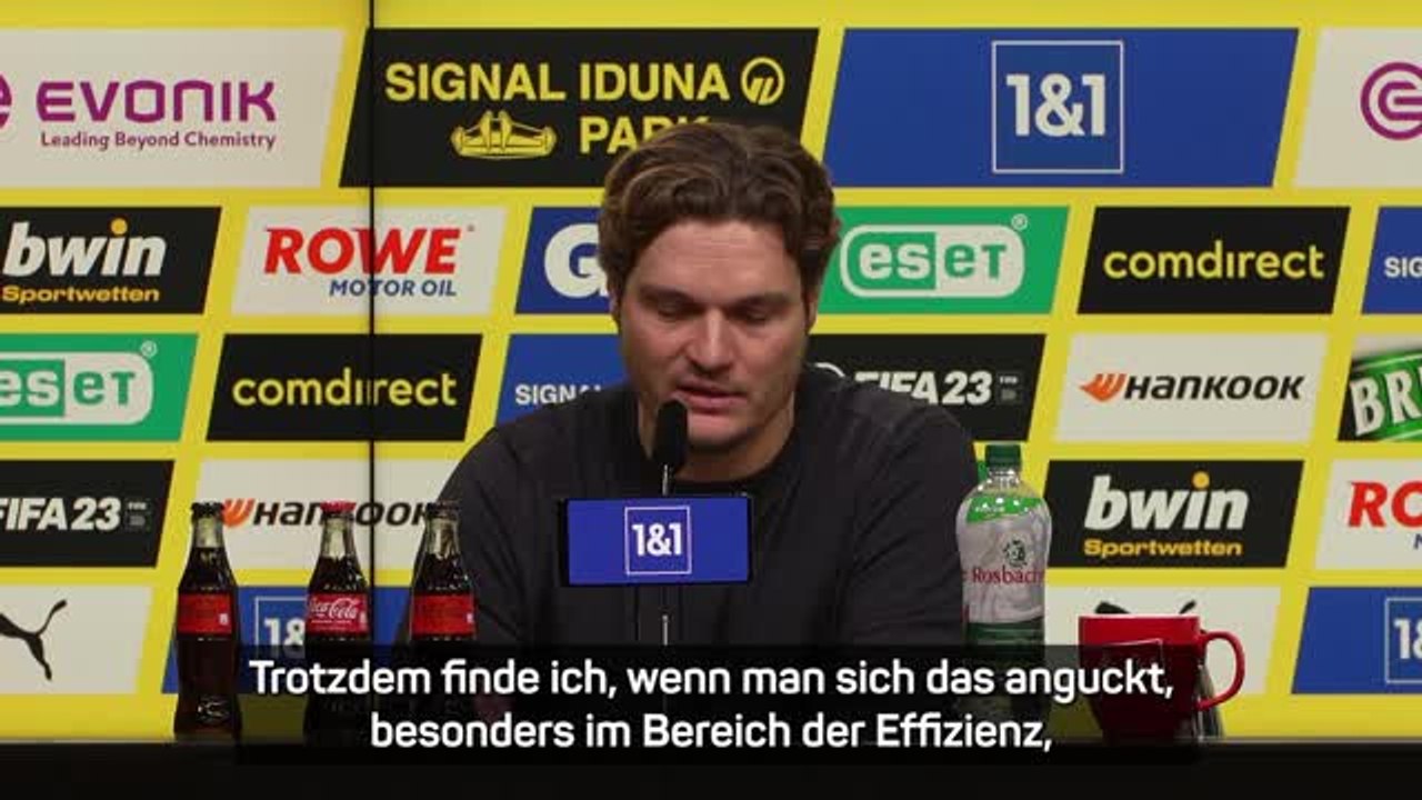 Effizienz? Terzic: 'Schritt in richtige Richtung'