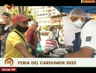 Pueblo caraqueño adquiere productos de calidad y a bajo costo en la Feria del Cardumen 2023