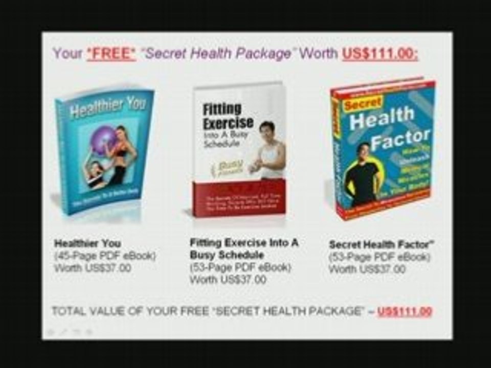 Burn The Fat  - Buy Here & Get FREE Package Worth $111.00